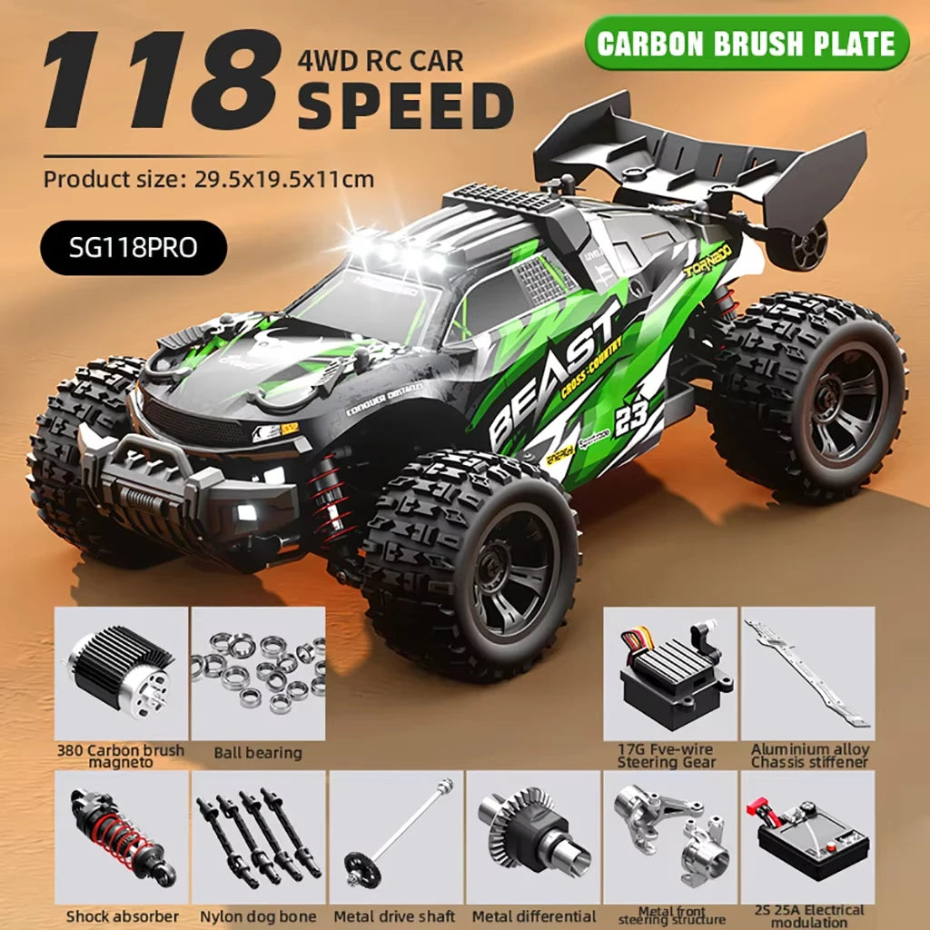 1:16 35km/h 4WD RC Car High Drift Speed Off Road Vehicle
