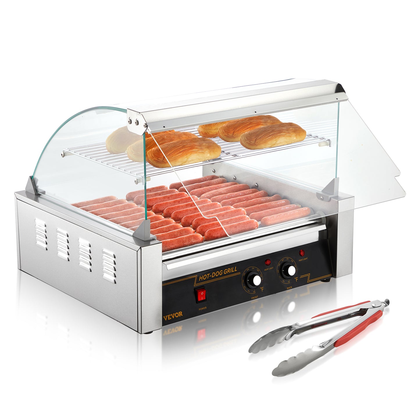 5/7/11 Rods Commercial Hot Dog Roller Machine
