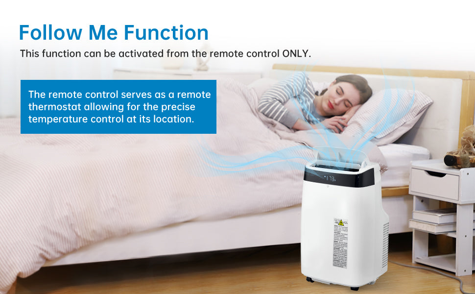 10000 BTU Portable Air Conditioners Cool Up to 450 Sq.Ft