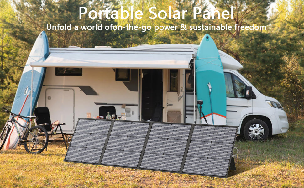 Portable Solar Charger 40V 220W Foldable Solar Panel Kit