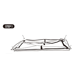 Large Inflatable Camping Tent with Hand Pump