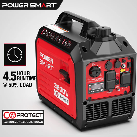 PowerSmart Generator 3600-Watt Super Quiet Portable