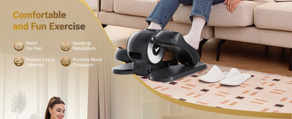Under Desk Elliptical Leg Exerciser Electric for Seniors
