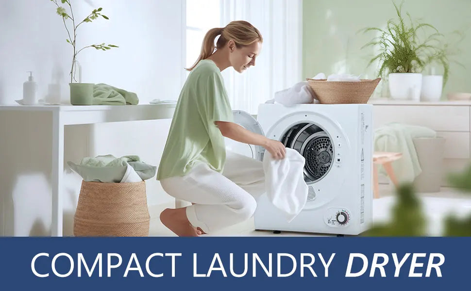 1.6 Cu. ft. Front Load Stainless Steel Electric Dryers