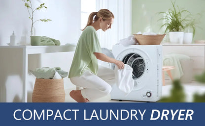 1.6 Cu. ft. Front Load Stainless Steel Electric Dryers
