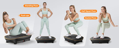 Whole Body Workout Vibration Plate Exercise Machine