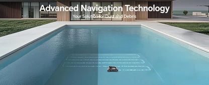 [Up to 2000 Sq.ft] Cordless Robotic Pool Vacuum