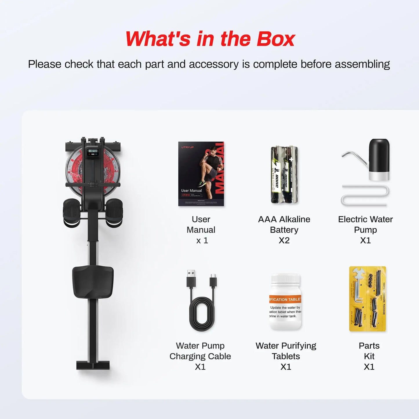 16 Levels Quiet Resistance Foldable Compact Rowing Machine
