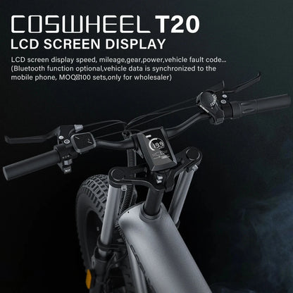 20-inch Fat Tire E-Mountain bike
