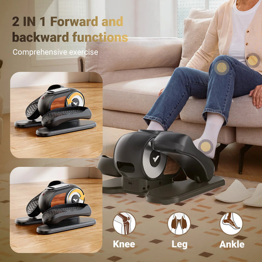 Under Desk Elliptical Leg Exerciser Electric for Seniors