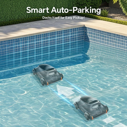 [Up to 2000 Sq.ft] Cordless Robotic Pool Vacuum
