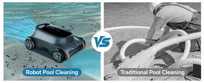 [Up to 2000 Sq.ft] Cordless Robotic Pool Vacuum