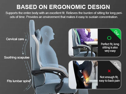 GTPLAYER Gaming Chair with Pocket Spring Cushion