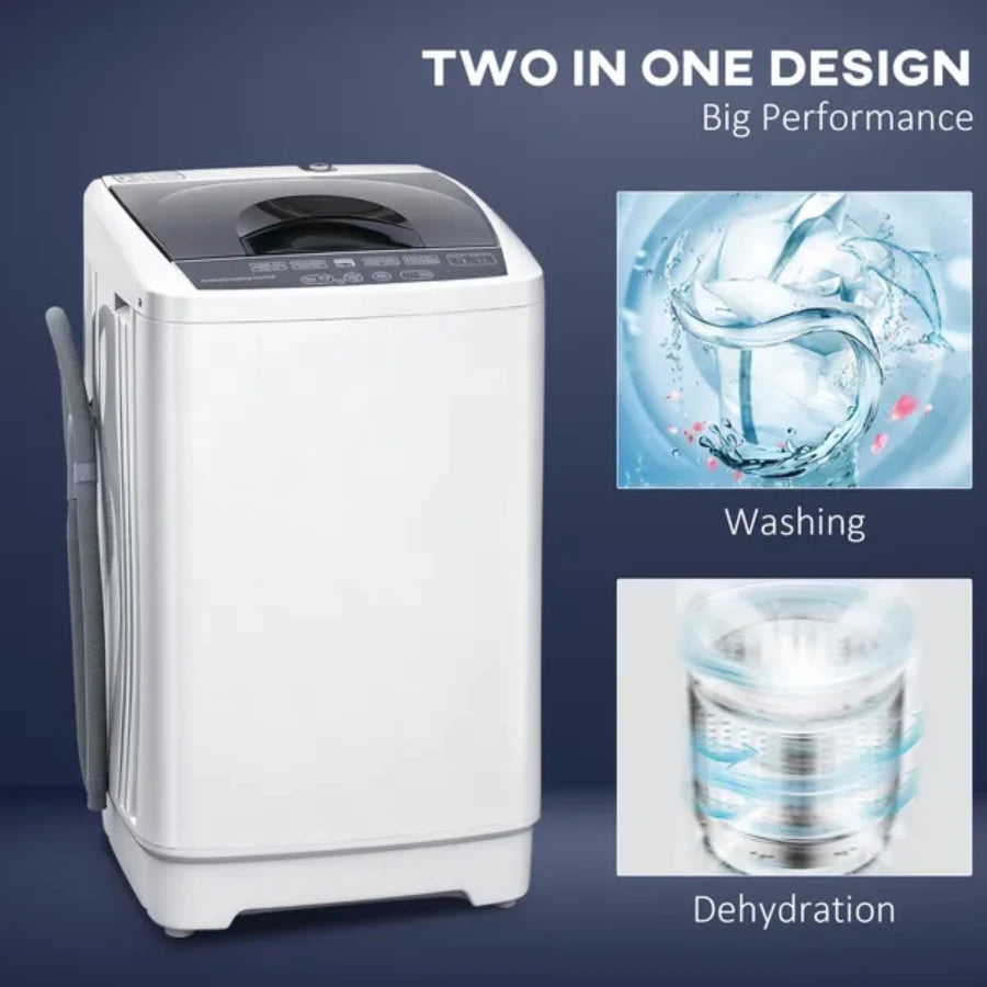 Fully Automatic Washer with 8 Programs and 6 Water Levels