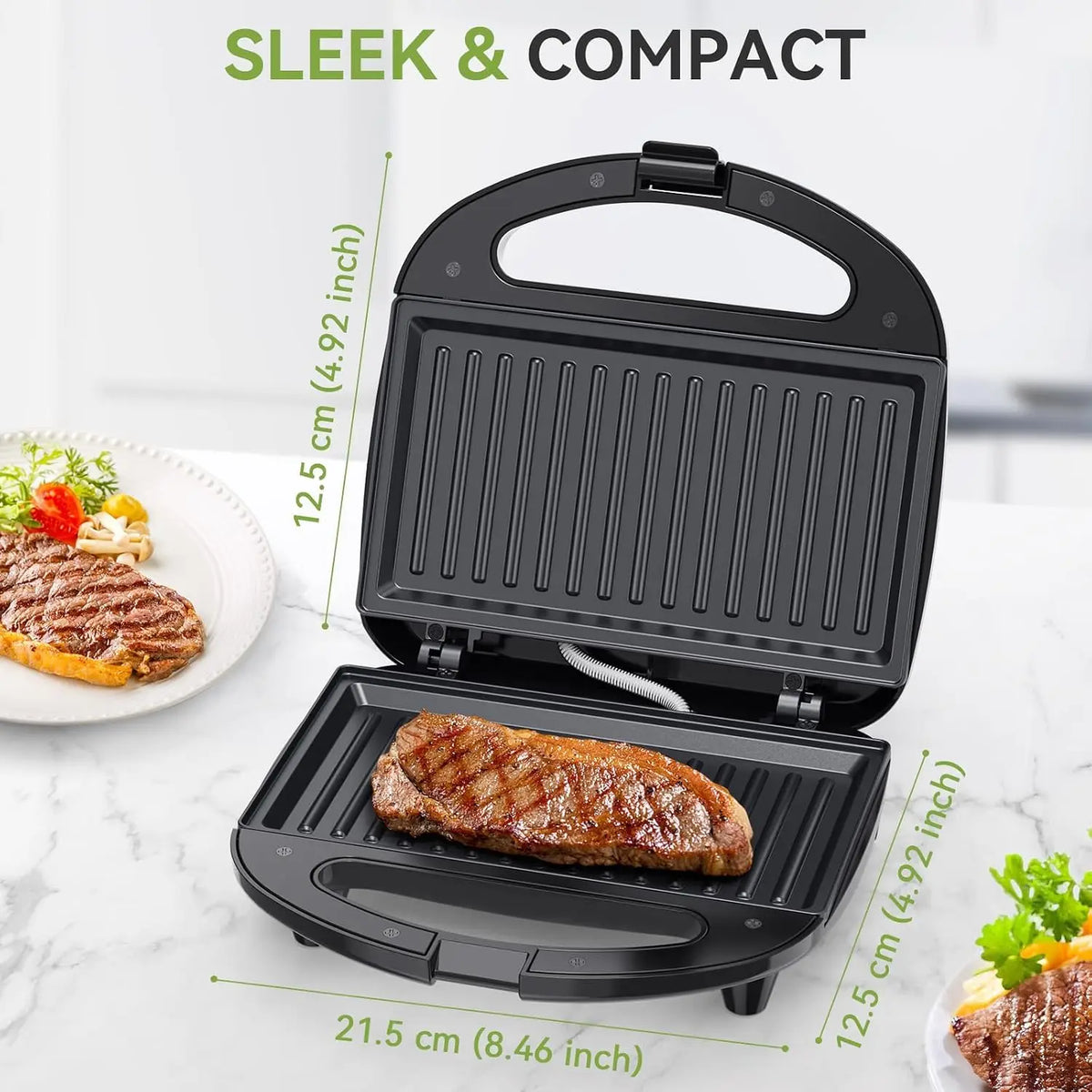 2-Slice Sandwich Toaster Grill