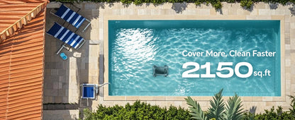 [Up to 2000 Sq.ft] Cordless Robotic Pool Vacuum