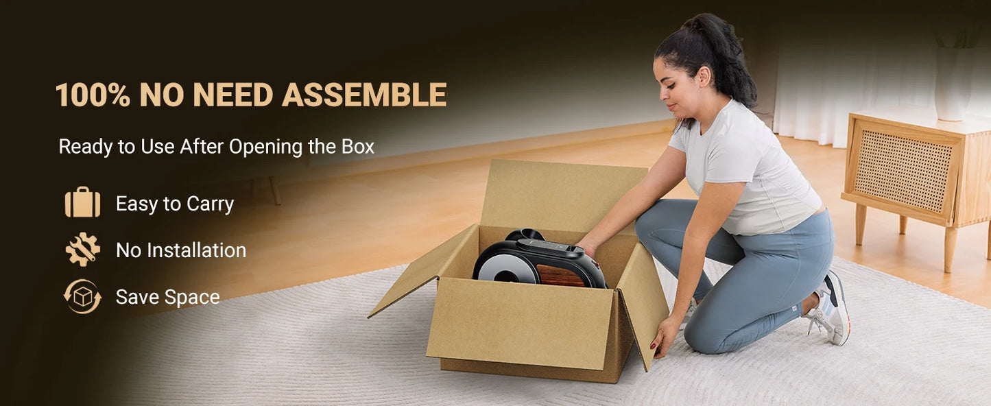 Under Desk Elliptical Leg Exerciser Electric for Seniors