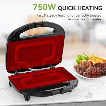 2-Slice Sandwich Toaster Grill