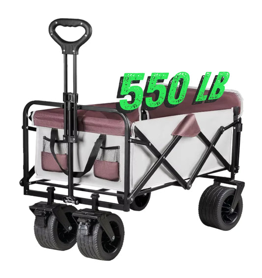 550LB/5.3 Cu. Ft. Power Hauler Folding Wagon
