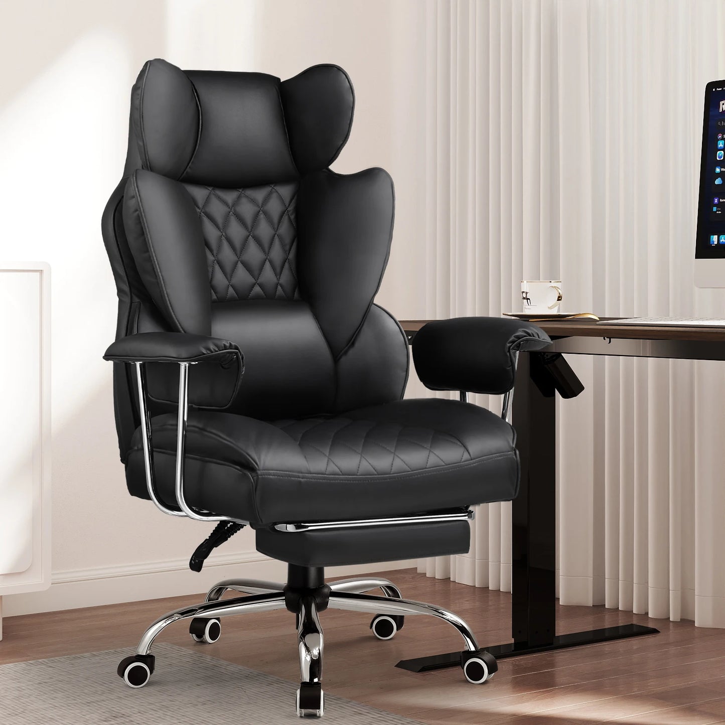 Big and Tall Gaming Chair with Lumbar Support