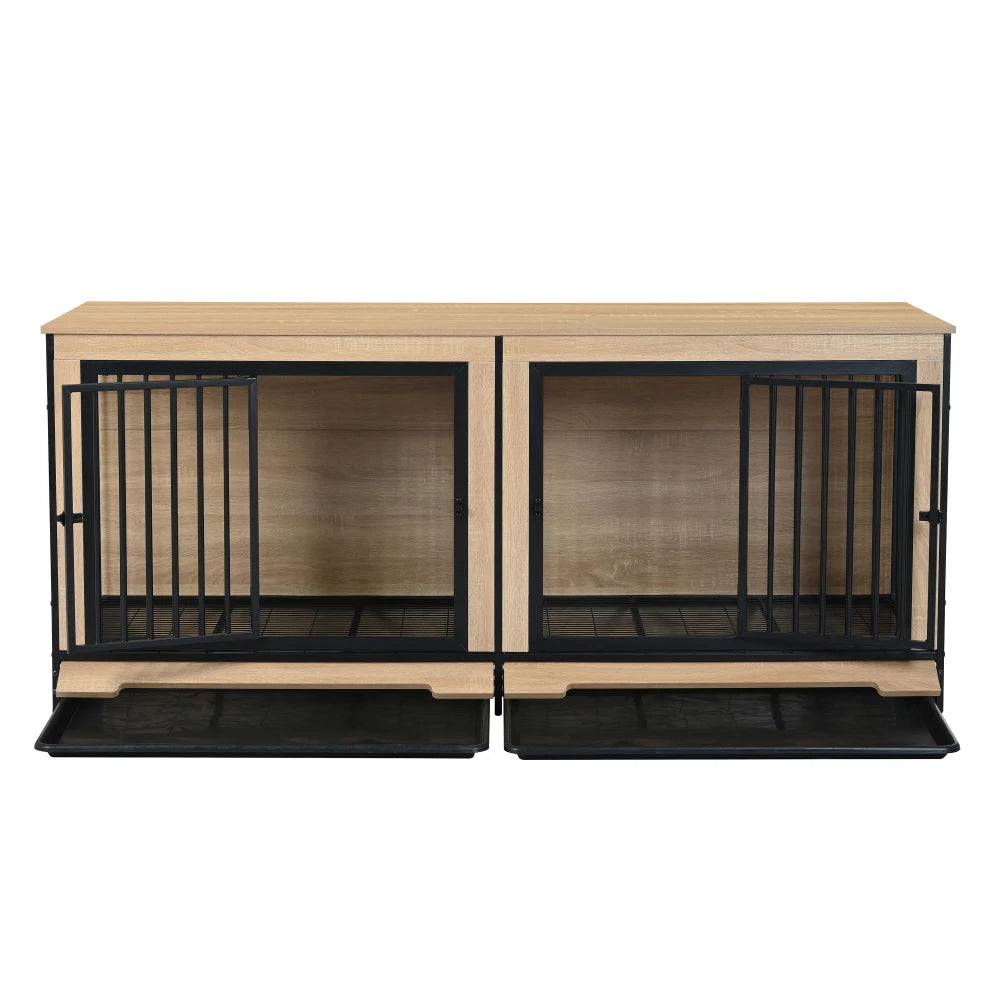 XL Large Double Dog Cage Furniture
