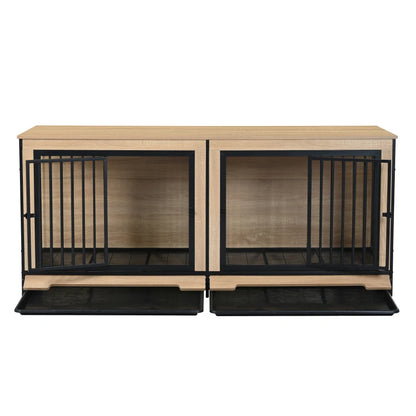 XL Large Double Dog Cage Furniture