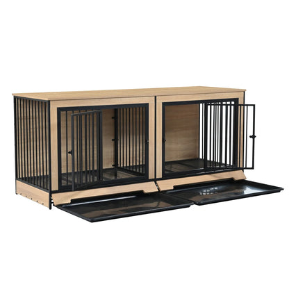 XL Large Double Dog Cage Furniture