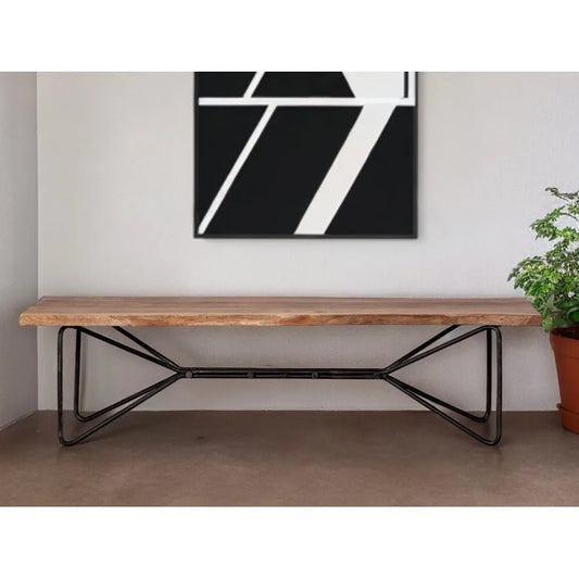 Solid Wood Dining Bench