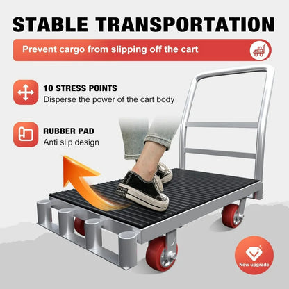 Heavy Duty 2-in-1 Panel Truck with 42 x 24 Platform