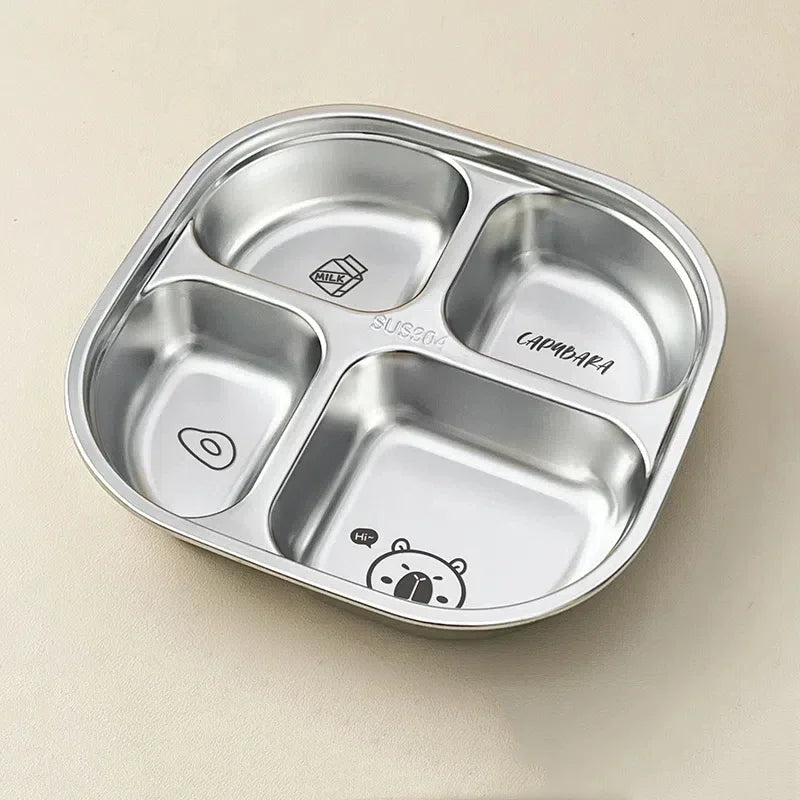 Reusable Square Divided Dinning Plates