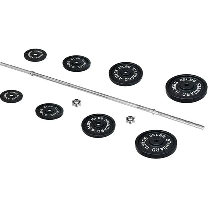5FT Standard Barbell with Star Locks