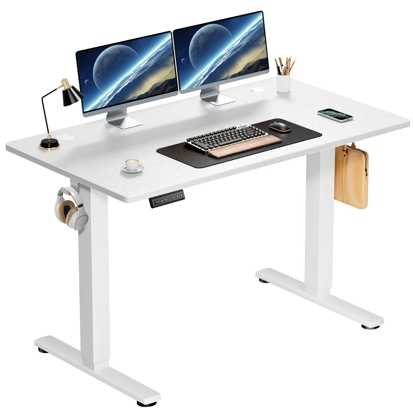 40x24 Inch Electric Standing Desk Workstation