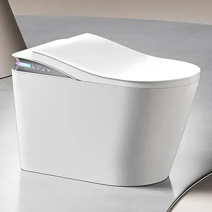 Luxury Smart Toilet with Water Tank, Auto Close Lid