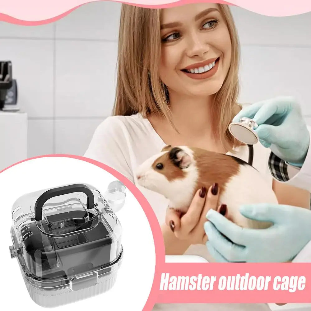 Habitat Small Lightweight Animal Carrier with Water Bottle