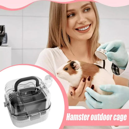 Habitat Small Lightweight Animal Carrier with Water Bottle