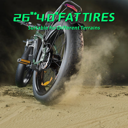 35 MPH High Speed, Electric Bike for All-Terrain