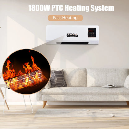 2-in-1 Air Conditioner Heater and Fan Combo