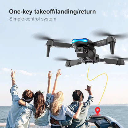 HD Dual Camera E99 Pro RC Mini Drone 4K With Wi-Fi 1080P 720P