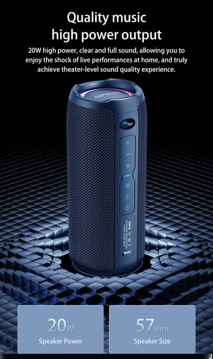 S49 pro Wireless Speaker, Outdoor Portable Subwoofer