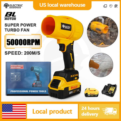 1500W Brushless Electric Turbo Fan Blower