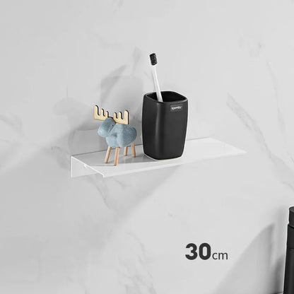 30/40/50CM Bathroom Shelf Aluminum Floating Shelves