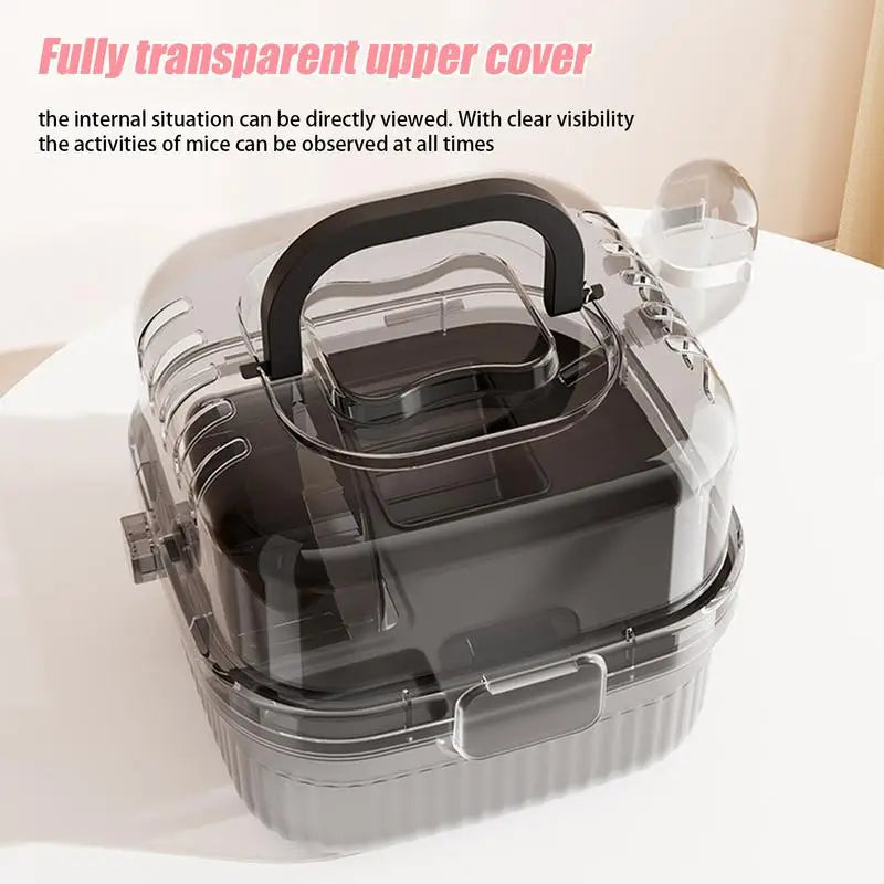 Habitat Small Lightweight Animal Carrier with Water Bottle