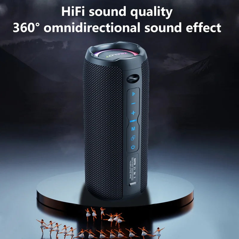 S49 pro Wireless Speaker, Outdoor Portable Subwoofer