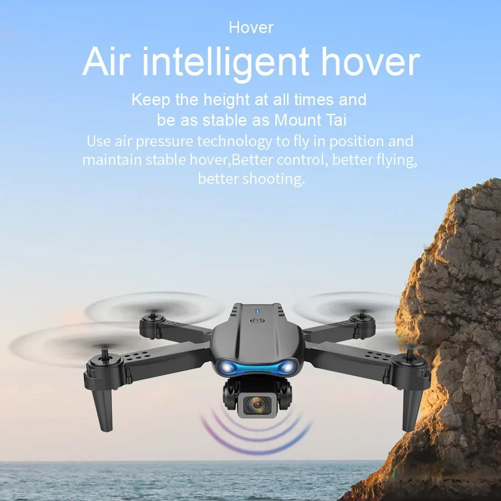 HD Dual Camera E99 Pro RC Mini Drone 4K With Wi-Fi 1080P 720P