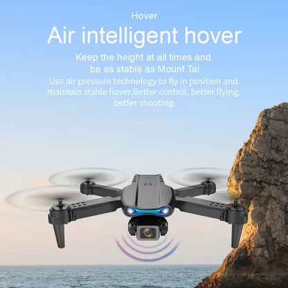 HD Dual Camera E99 Pro RC Mini Drone 4K With Wi-Fi 1080P 720P