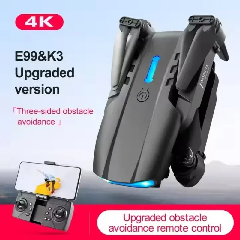 HD Dual Camera E99 Pro RC Mini Drone 4K With Wi-Fi 1080P 720P