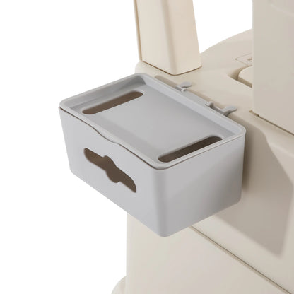Bedside Commode Toilet with Sensor Night Light