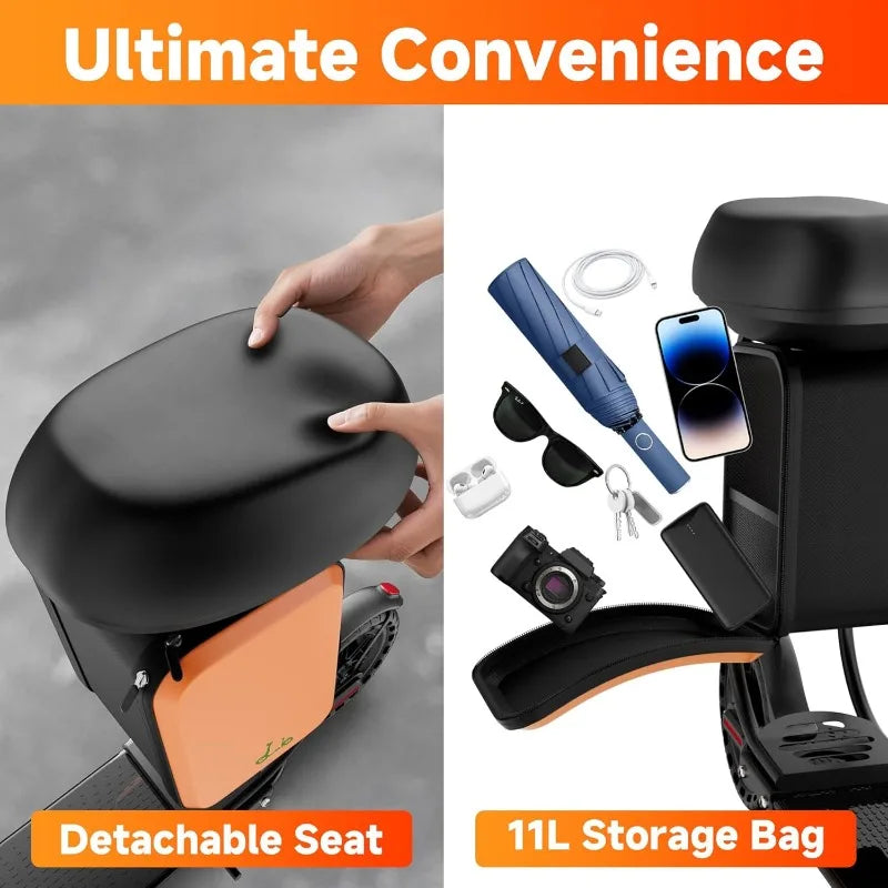 Electric Scooter With 350W Motor with Dual Braking System