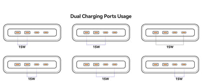 Power Strip 8-in-1 Desktop Charging Station