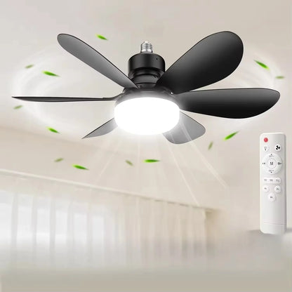  40W Ceiling Fan with Remote Control LED Light